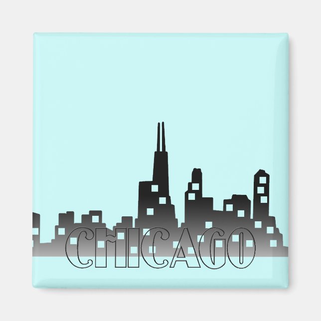 CHICAGO 4 MAGNET (Front)