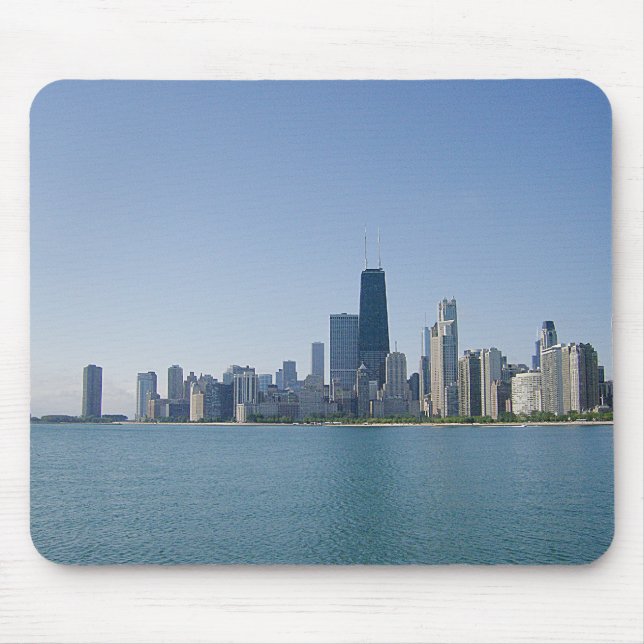 Chicago Across The Lake Mouse Mat (Front)