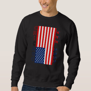 Chicago American Patriot Independant Day 4 Th July Sweatshirt