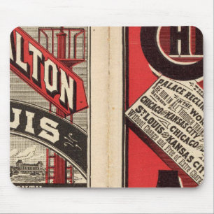 Chicago and Alton Railroad Mouse Mat