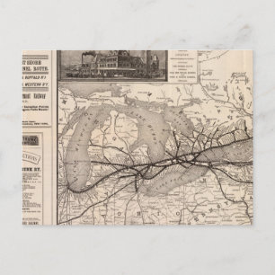 Chicago and Grand Trunk Railway Postcard