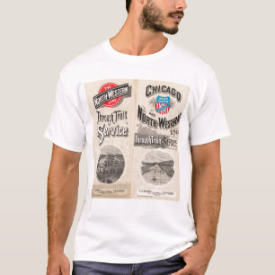 Chicago and North Western Line T-Shirt
