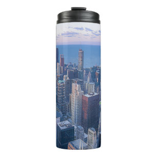 Chicago Architectural Buildings Artwork   Thermal Tumbler