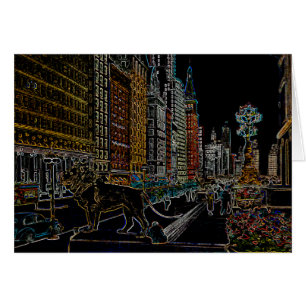 CHICAGO ART INSTITUTE LIONS MICHIGAN AVE NEON 1930