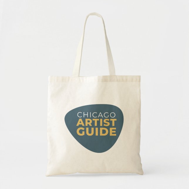 Chicago Artist Guide Logo Tote Bag (Front)