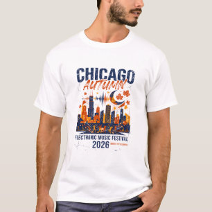 Chicago Autumn Electronic Music Festival 2026 T-Shirt