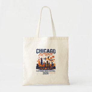 Chicago Autumn Electronic Music Festival 2026 Tote Bag