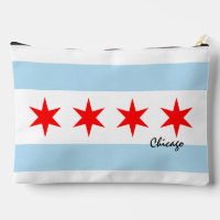 Chicago bag, fashion USA, Chicago flag