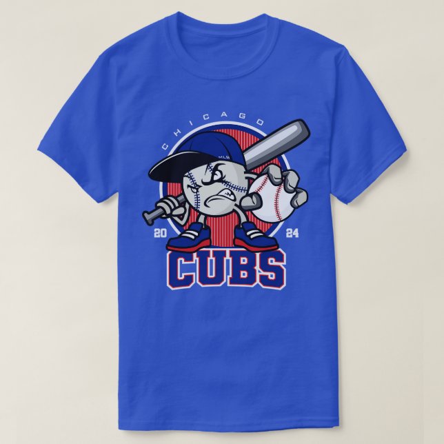 Chicago Baseball 2024 Season 1 T-Shirt (Design Front)