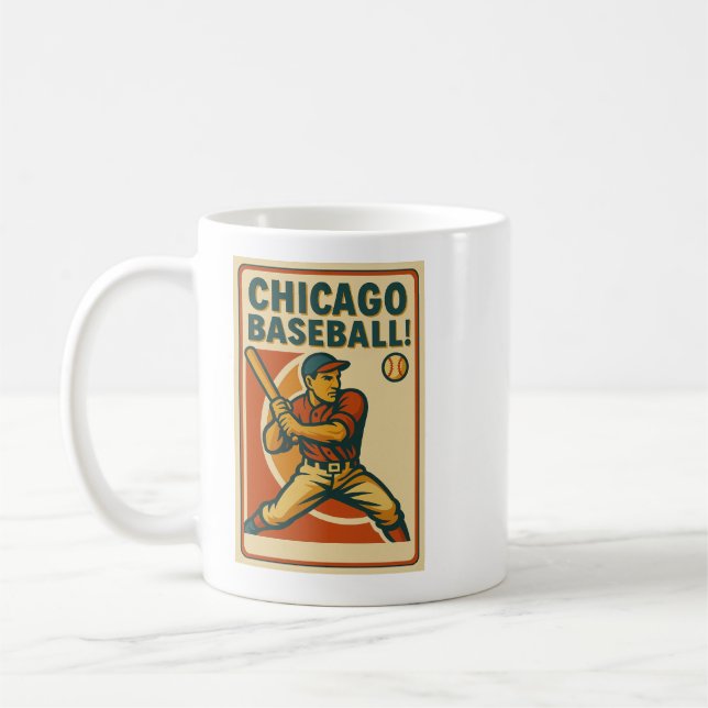 Chicago Baseball! Coffee Mug (Left)