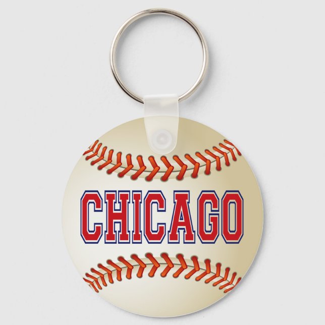 CHICAGO BASEBALL KEY RING (Front)