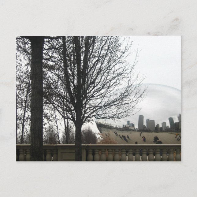 Chicago Bean Postcard (Front)