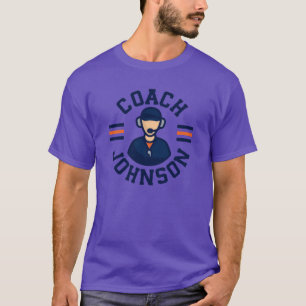 Chicago Bears Coach Ben Johnson Full Colour Logo T-Shirt