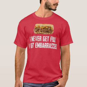 Chicago Beef Eat Full Stomach X Large Portion Dogg T-Shirt