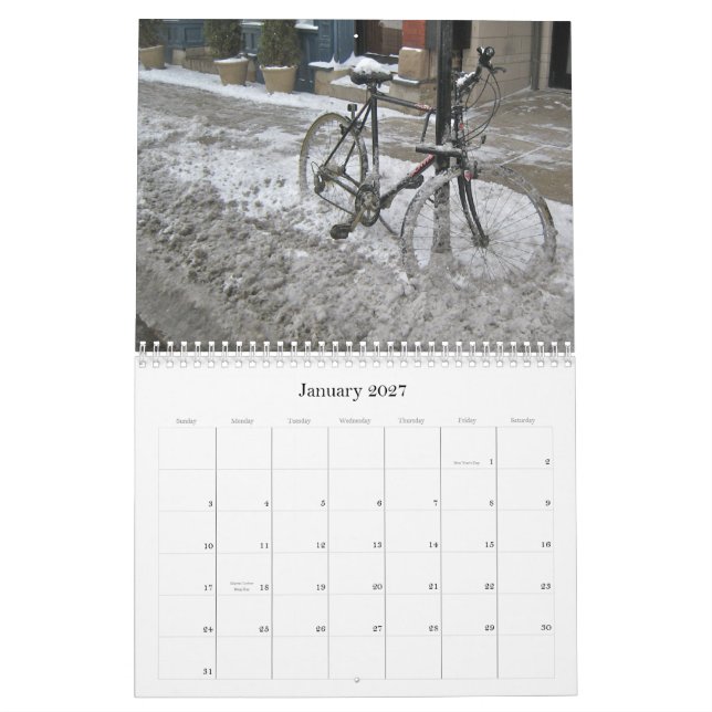 Chicago Bikes 2011 Calendar (Jan 2027)