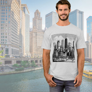 Chicago Black Graphic T-Shirt