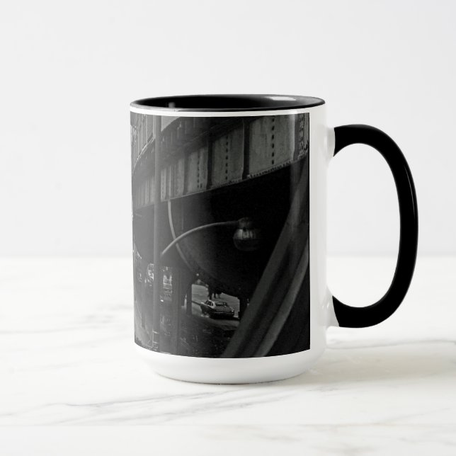 Chicago Blackhawk Restaurant 1960's photo Mug (Right)