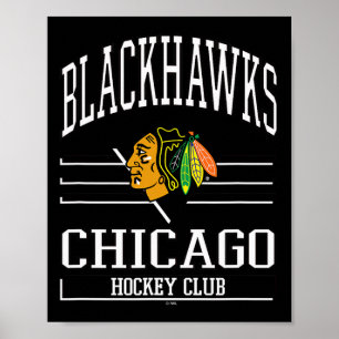 Chicago Blackhawks Hockey Club Red Officially Lice Poster