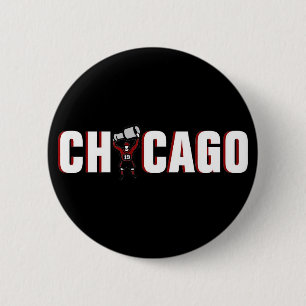Chicago Blackhawks: Stanley Cup Champions 6 Cm Round Badge