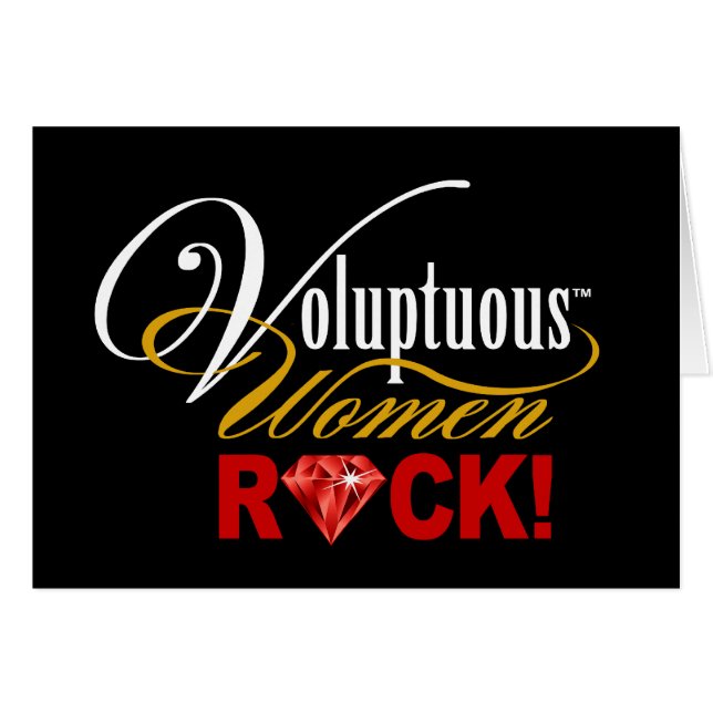 CHICAGO BLING - "Voluptuous Women Rock!" (Front Horizontal)