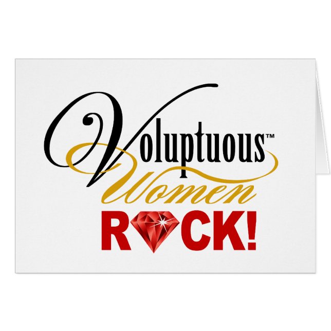 CHICAGO BLING - "Voluptuous Women Rock!" (Front Horizontal)