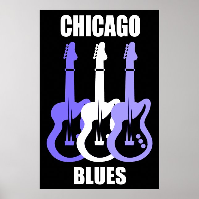 Chicago Blues Poster (Front)