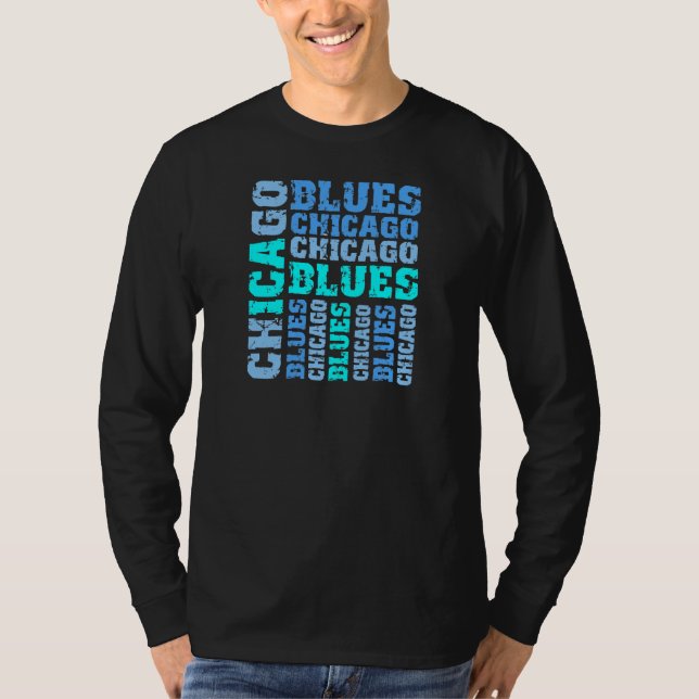 CHICAGO BLUES T-Shirt (Front)