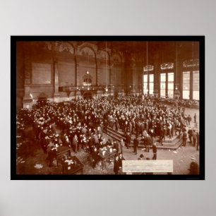 Chicago Board of Trade Photo 1900 Poster