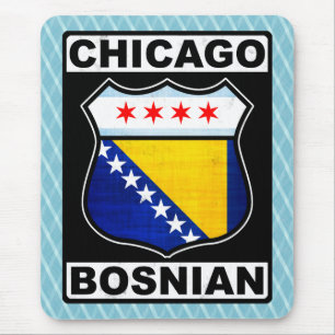 Chicago Bosnian American Mouse Mat
