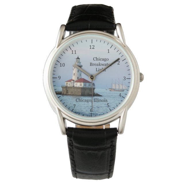 Chicago Breakwater Light & Windy II watch (Front)