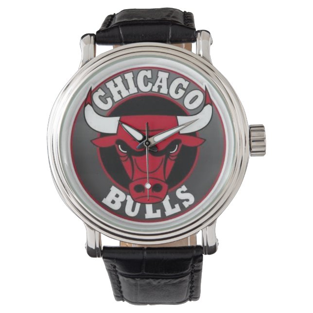 CHICAGO BULS LOGO WATCH (Front)