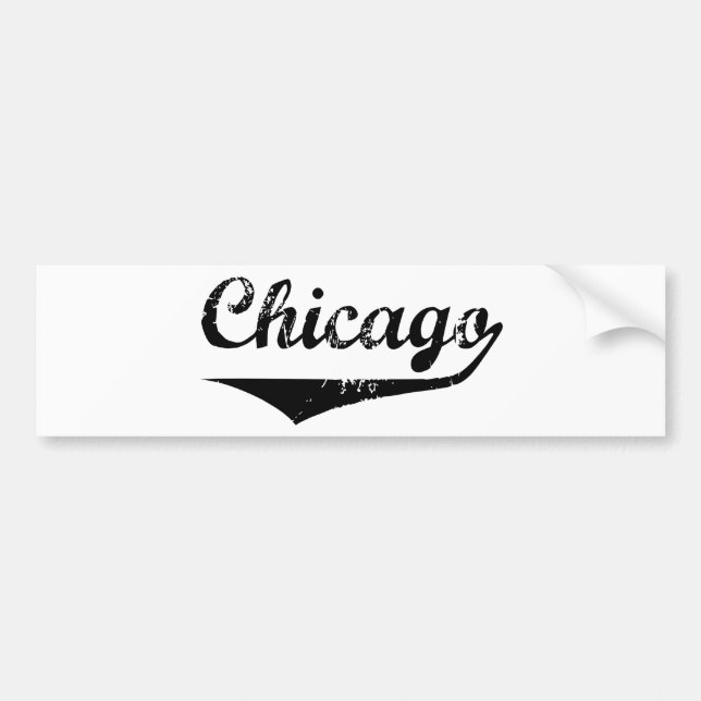 Chicago Bumper Sticker (Front)