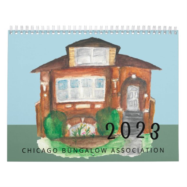 Chicago Bungalow Association's 2023 Calendar (Cover)