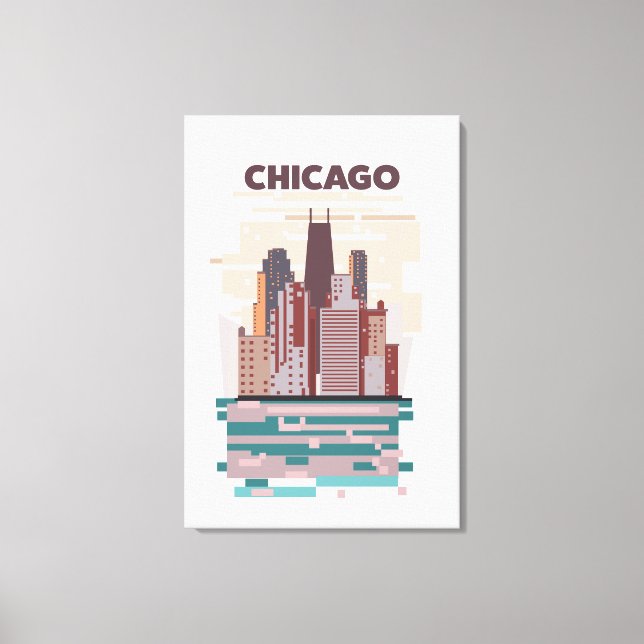 Chicago Canvas Print (Front)