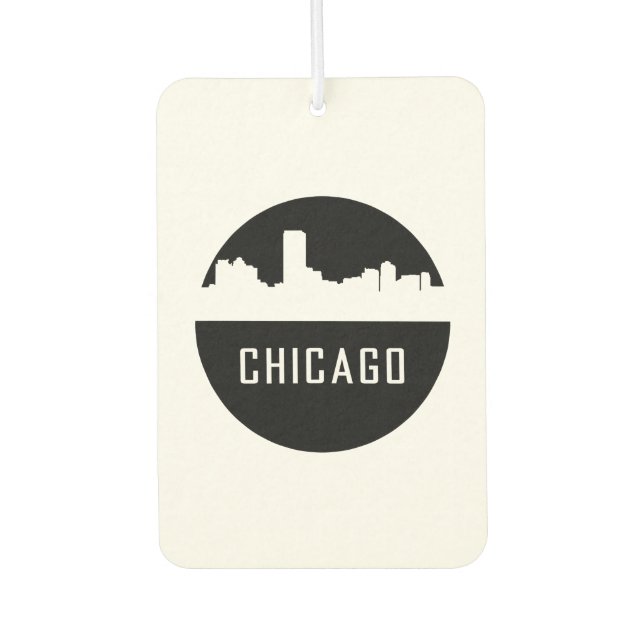Chicago Car Air Freshener (Front)