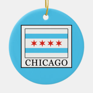 Chicago Ceramic Tree Decoration