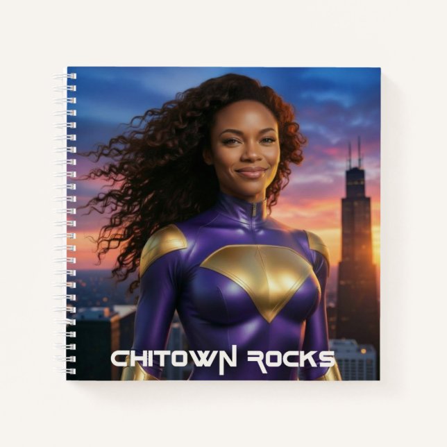 CHICAGO - CHITOWN ROCKS NOTEBOOK (Front)