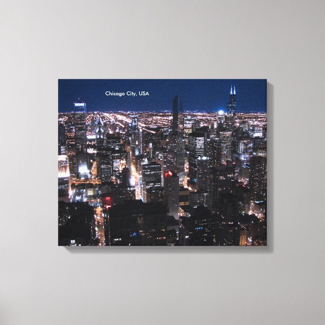 Chicago City Canvas Print (Front)