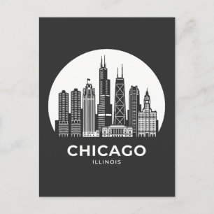 Chicago City illinois Postcard