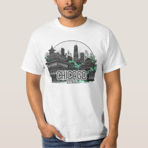 Chicago City Illinois USA T-Shirt