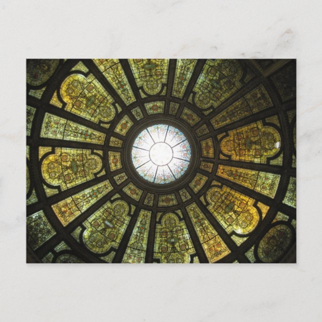 Chicago Cultural Centre Dome Postcard (Front)