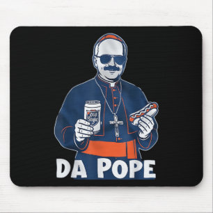 Chicago Da Pope Funny Humour Catholic Mouse Mat