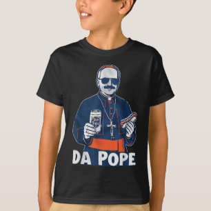 Chicago Da Pope Funny Humour Catholic  T-Shirt