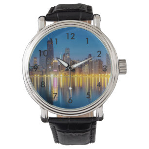 Chicago Dawn Cityscape Watch