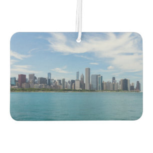 Chicago Day Cityscape Car Air Freshener
