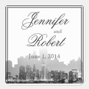 Chicago Destination Wedding Envelope Seal