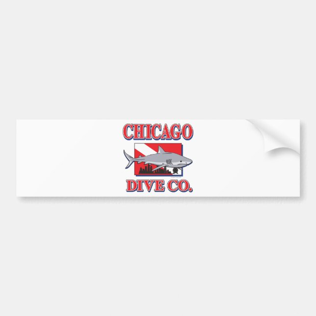 Chicago--Dive--[Converte Bumper Sticker (Front)