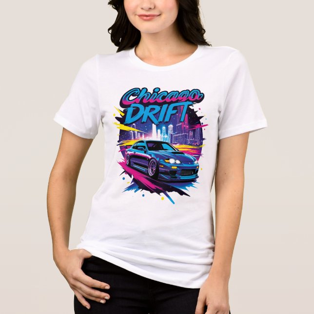 Chicago Drift Tri-Blend Shirt (Front)