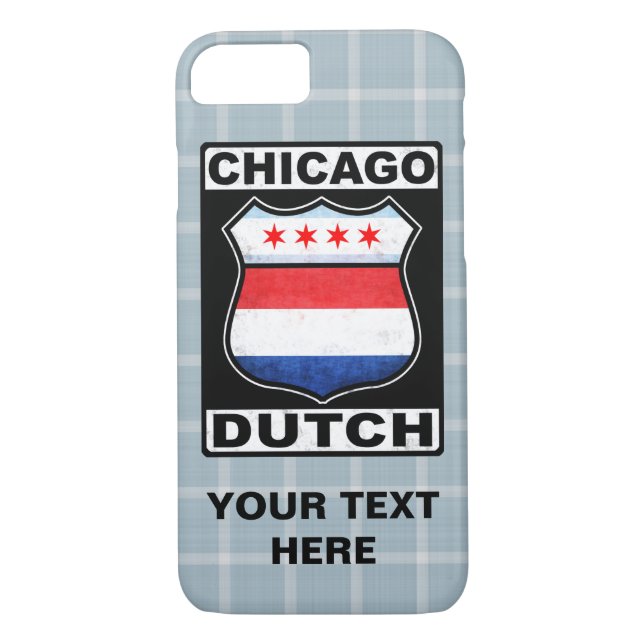 Chicago Dutch American Shield Phone Case (Back)
