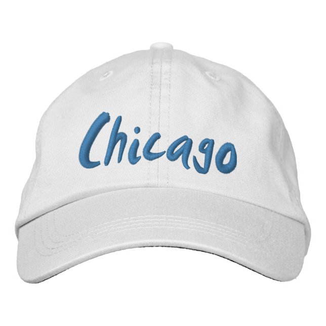 Chicago Embroidered Hat (Front)